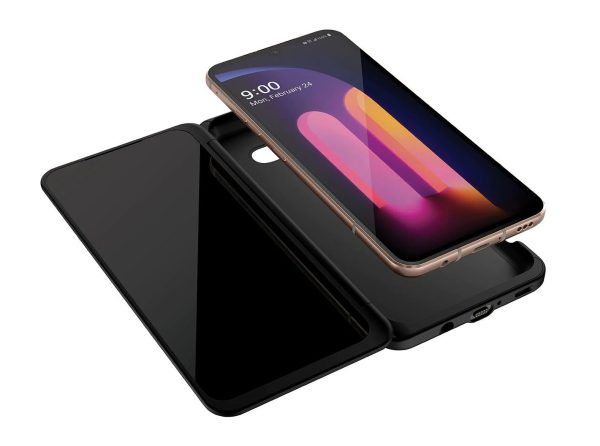 V60 ThinQ Dual Screen Case